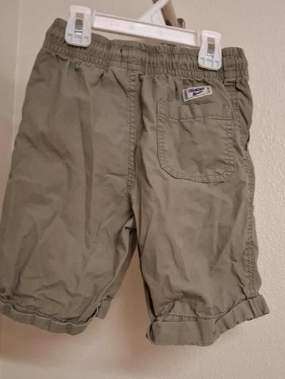 OshKosh B'gosh Olive Green Drawstring Kids Shorts